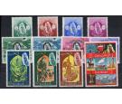 SG139-150. 1966 Set of 12. Brilliant fresh U/M mint...