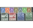 SG128-138. 1964 Set of 11. Brilliant U/M mint...