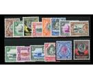 SG110-123. 1935 Set of 14. Brilliant fresh mint. Values to 5/- U