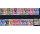 SG3-22. 1949 Set of 20. Brilliant U/M mint...