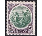 SG200a. 1920 3/- Green and bright violet. Choice superb fresh we