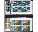 SG135-148. 1971 Set of 14. U/M blocks of four...