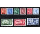 SG71-79. 1950 Set of 9. Post Office fresh U/M mint...