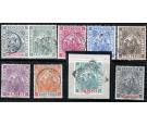 SG116-124. 1897 Set of 9. Superb fine used...