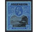 SG7. 1922 2/- Black and blue/blue. Choice superb fresh mint...