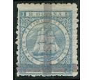 SG141. 1876 (1c) on 6c Ultramarine. Very fine fresh mint...