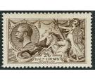 SG399. 1913 2/6 Deep sepia-brown. Choice superb fresh mint...