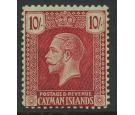 SG67. 1921 10/- Carmine/green. Superb U/M mint...