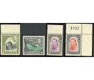 SG160-163. 1938 18pi to £1. Brilliant fresh U/M mint...