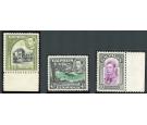 SG160-162. 1938 18pi to 90pi. Brilliant fresh U/M mint...