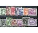 SG288-300. 1934 Set of 13. Very fine mint...