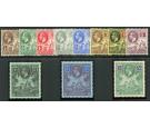 SG170-180. 1912 Set of 11. Superb mint with brilliant colours...