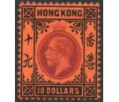 SG116. 1912 $10 Purple and black/red. Brilliant mint...