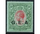 SG60. 1917 10r Red and green/green. Brilliant fresj mint with go