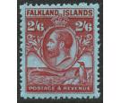 SG123. 1929 2/6 Carmine/blue. Brilliant fresh U/M mint...