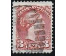 SG79a. 1870 3c Indian red. Perforation 12 1/2. Superb used...