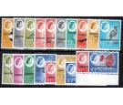 SG142-160. 1968 Set of 19. Post Office fresh U/M mint...