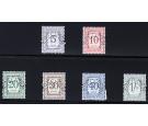 SG D7s-D12s. 1935 Set of 6 'Specimen'. Superb fresh...