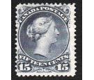 SG67. 1897 15c Clear deep violet. Outstanding mint...