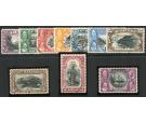 SG114-123. 1934 Set of 10. Choice superb fine used...