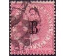 SG3a. 1882 4c Rose 'Overprint Double'. A major British Far East.