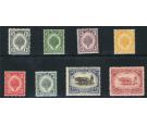 SG52-59. 1922 Set of 8. Superb fresh mint...