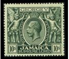 SG106. 1922 10/- Myrtle-green. Superb U/M mint...