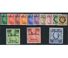 SG T14-T26. 1950 Set of 13. Brilliant U/M mint...