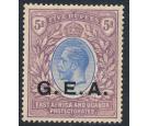 SG68. 1921 5r Blue and dull purple. Superb fresh well...