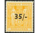 SG F186. 1939 35/- on 35s Orange-yellow. Brilliant fresh U/M min