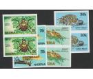 SG528-31var. 1986 Insects Set 'Imperforate Pairs'...