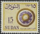 SG187a. 1962 15m Folk Art 'Orange Omitted'...