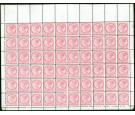 SG28+28b. 1870 2d Rose. Complete sheet...