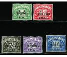 SG TD6-TD10. 1950 Set of 5. Beautiful U/M...