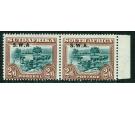 SG65ba. 1927 2/6 Green and brown. Without Stop After "A". Very f