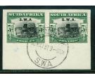 SG66ba. 1927 5 /- Black and green. Without Stop After "A". Brill