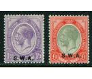 SG56-57. 1927 Set of 2. Superb mint...