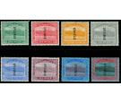 SG62s-70s. 1921 Set of 8 'SPECIMEN'. Superb fresh...