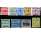 SG48s-54s. 1908 Set of 9 'SPECIMEN'. Superb fresh mint...