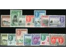 SG144-157. 1945 Set of 14. Superb U/M mint...