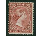 SG5. 1882 1d Dull claret. Superb fresh...