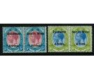 SG38-39. 1923 5/- and 10/-. Both superb fresh mint...