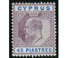 SG59. 1903 45pi Dull purple and ultramarine. Superb fresh well c