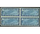 SG194. 1931 $1 Deep blue. A brilliant fresh block...