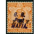 SG M48. 1916 3a Orange. Superb fresh mint with...