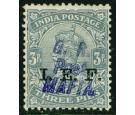 SG M43. 1916 3p Grey. Superb fresh mint...