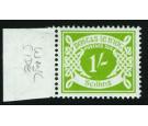 SG D14a. 1970 1/- Apple-green. 'Watermark Sideways'. Brilliant U