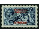 SG138a. 1914 12p on 10/- Indigo-blue. 'Surcharge double...