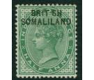 SG1a. 1903 1/2a Yellow-green. 'BRIT SH' for 'BRITISH'. Superb fr