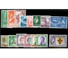 SG188-202. 1955 Set of 15. All U/M mint...